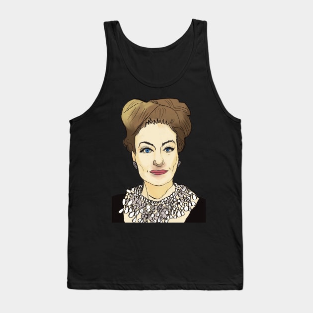 Joan Crawford Tank Top by Lydia Westerman